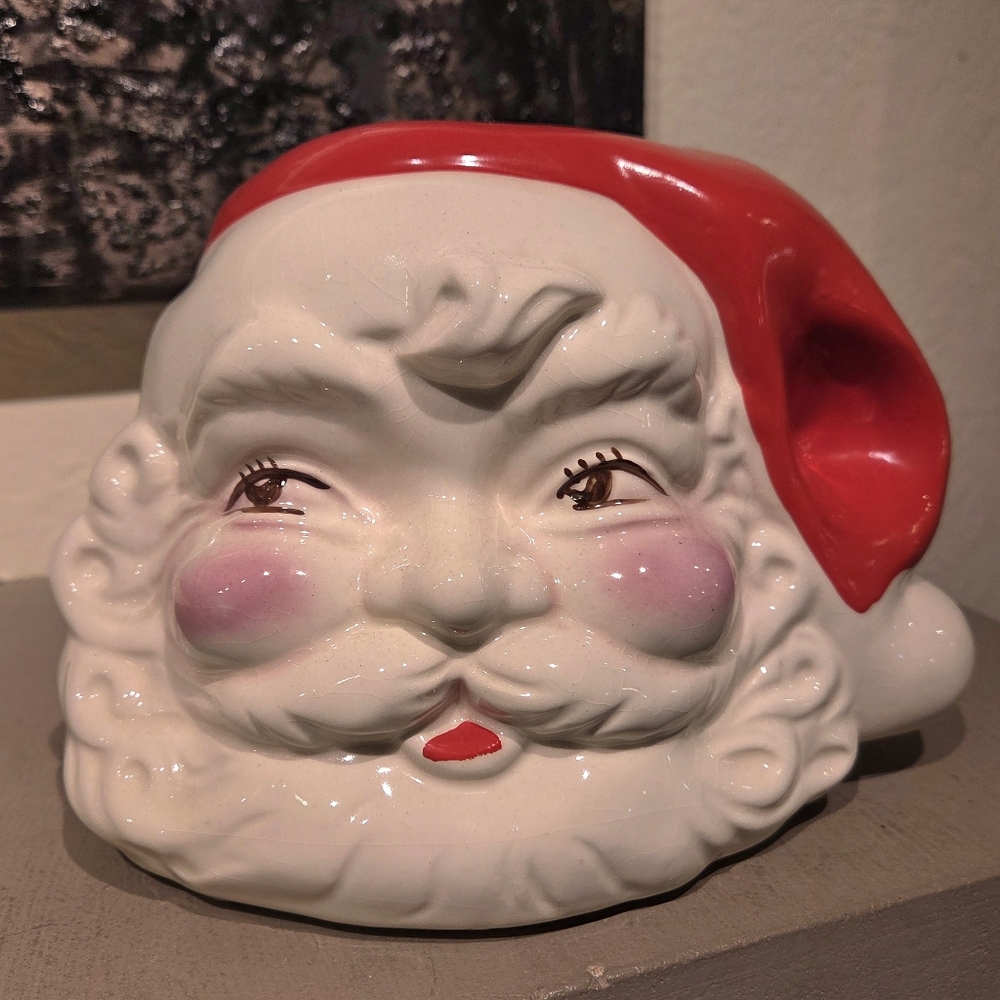 Vintage Santa Claus Ceramic Vase - Picture 10 of 10